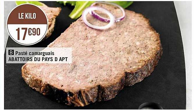 pasté camarguais abbattoirs du pays d'apt