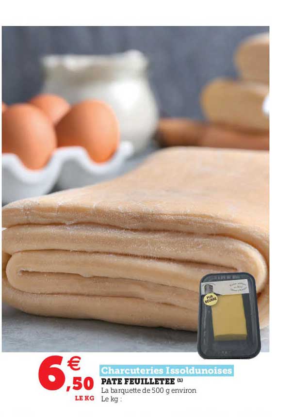 Pâte Feuilletée Charcuteries Issoldunoises