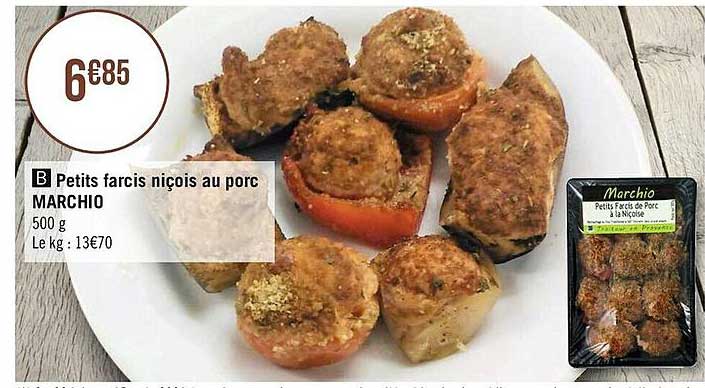 petits farcis niçois au porc marchio