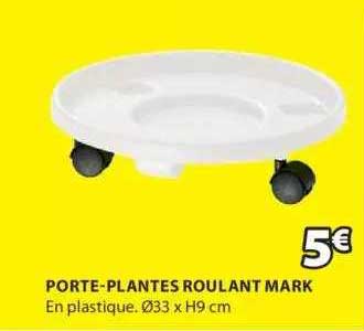 porte-plantes roulant mark