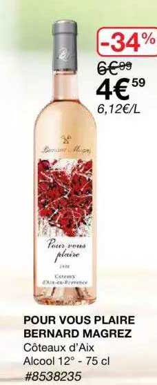 pour vous plaire bernard magrez