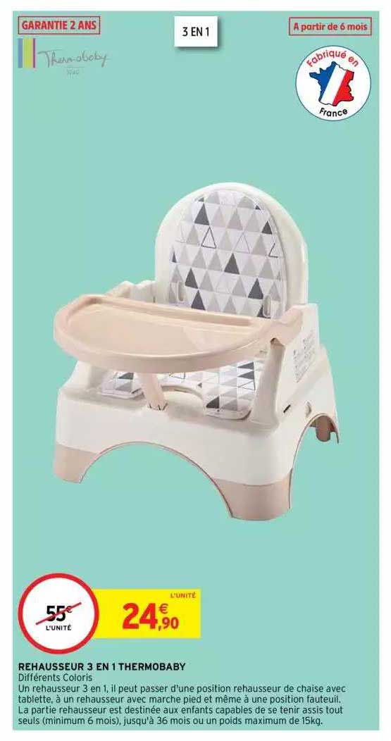 Rehausseur 3 En 1 Thermobaby