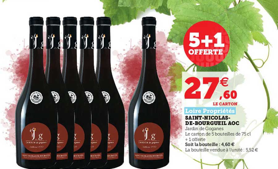 saint-nicolas-de-bourgueil aoc loire propriétés