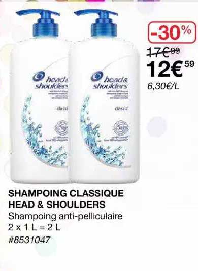 Shampoing Classique Head & Shoulders
