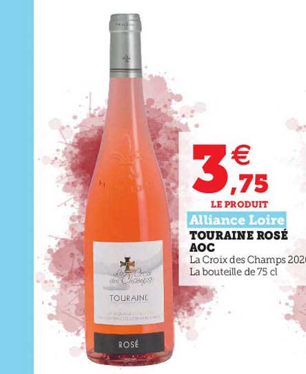 touraine rosé aoc alliance loire