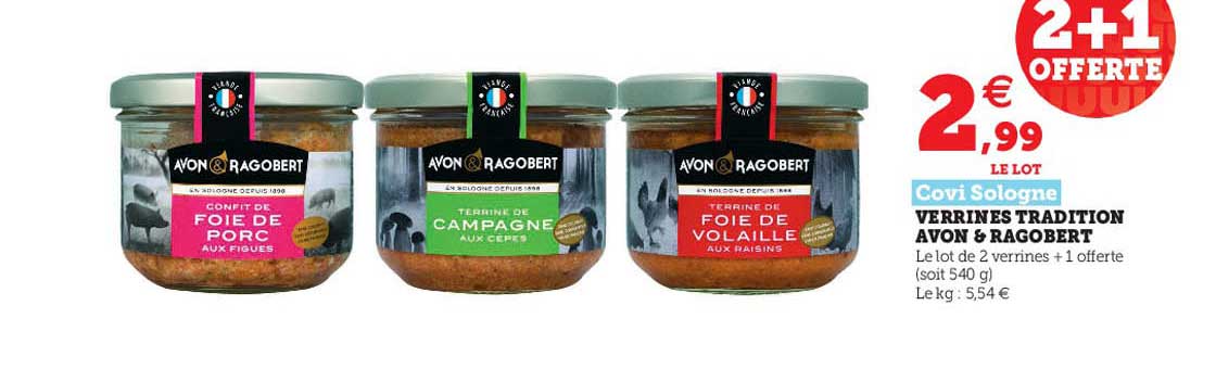 verrine tradition avon & ragobert covi sologne