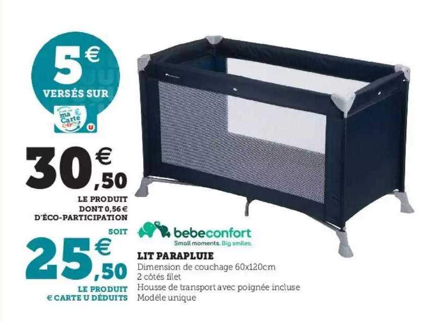 Lit Parapluie Bebeconfort