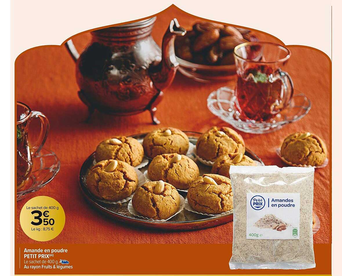 amande en poudre petit prix