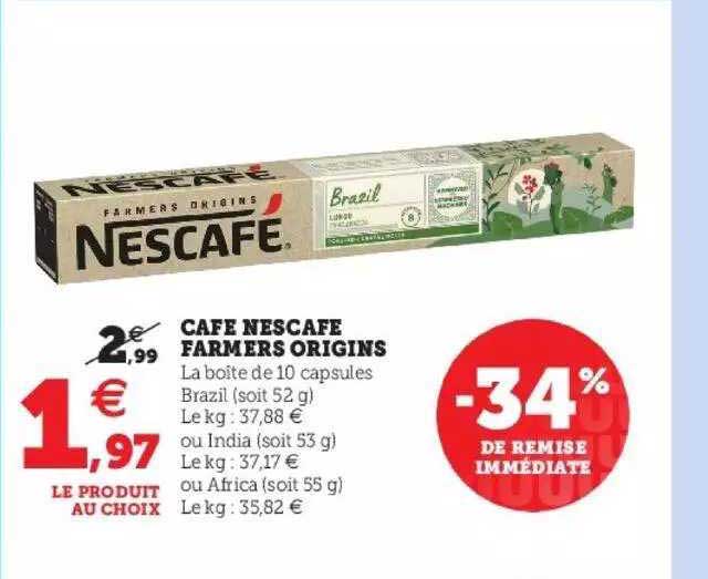 café nescafé farmers origins