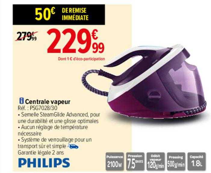 Centrale Vapeur Philips