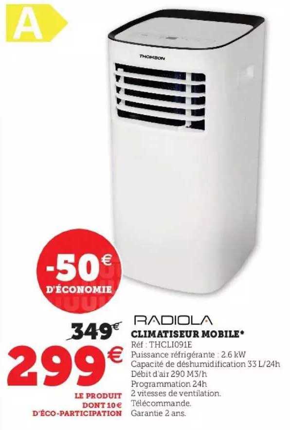 Climatiseur Mobile Radiola