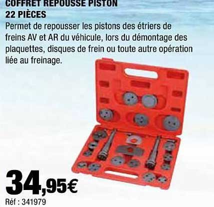 coffret repousse piston 22 pièces