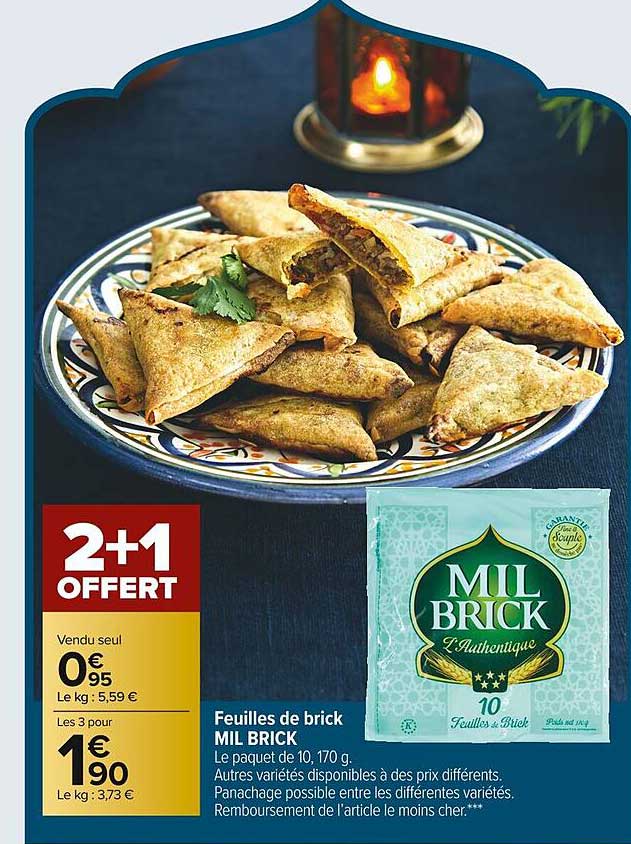 feuilles de brick mil brick