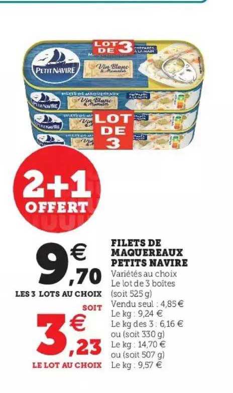 Filets De Maquereaux Petits Navire