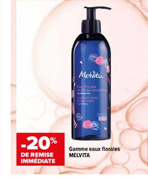 gamme eaux florales melvita
