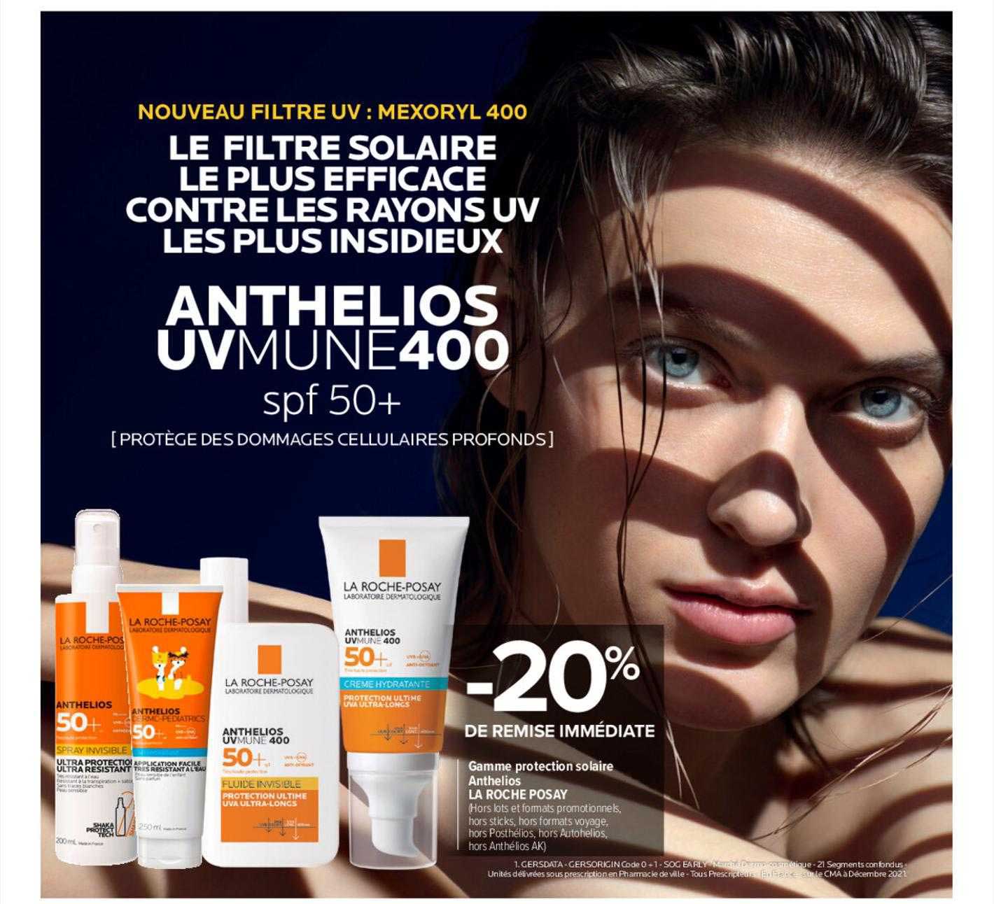 gamme protection solaire anthelios la roche posay
