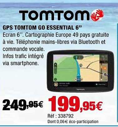 gps tomtom go essential 6" tomtom