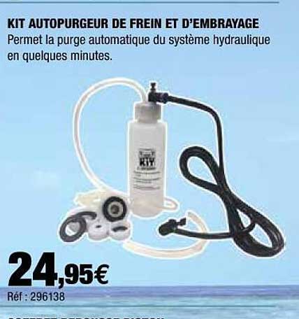 kit autopurgeur de frein et d'embrayage