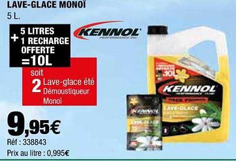 lave-glace monoï kennol