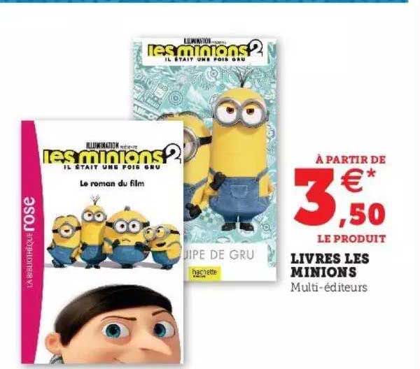 Livres Les Minions