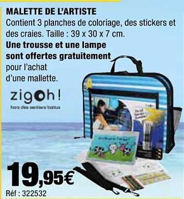 malette de l'artiste zigoh!