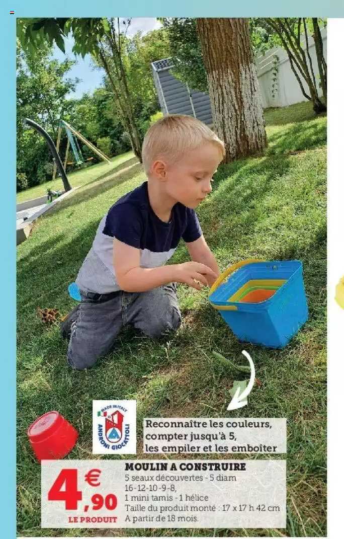 moulin à construire