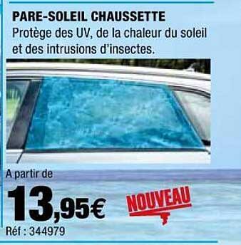pare-soleil chaussette
