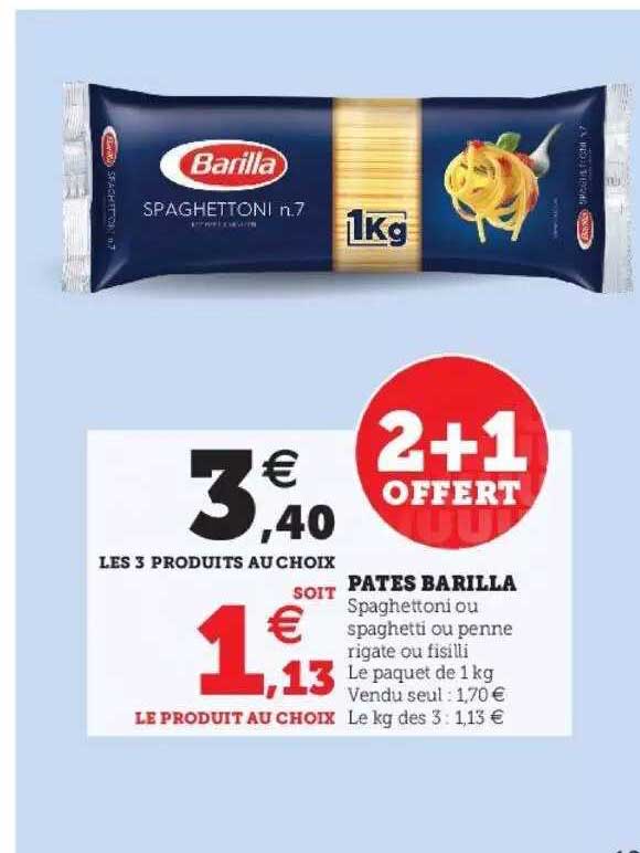 Pâtes Barilla