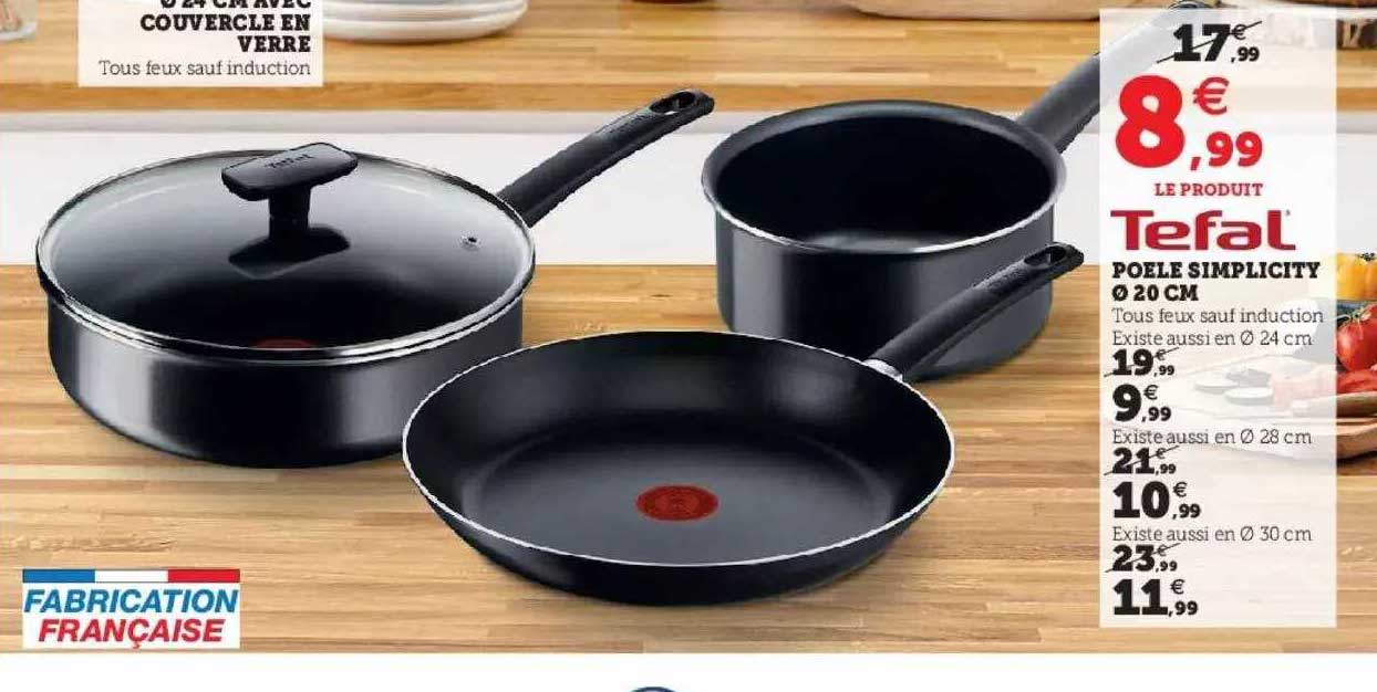 Poêle Simplicity ø 20 Cm Tefal