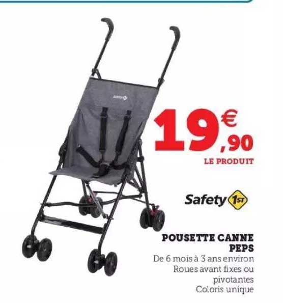 poussette canne peps sefety 1st