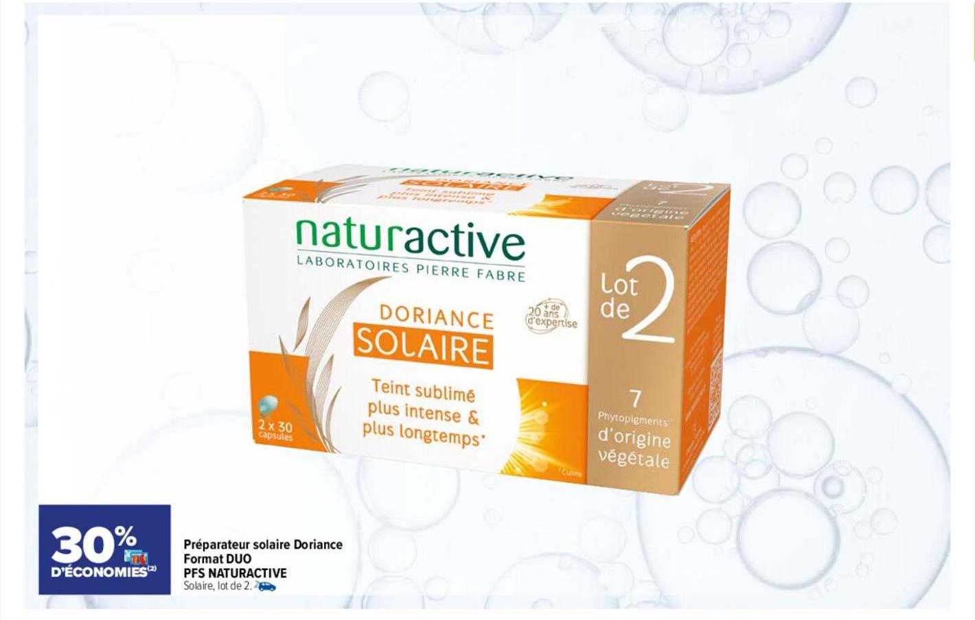 préparateur solaire doriance format duo pfs naturactive