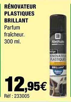 rénovateur plastiques brillant