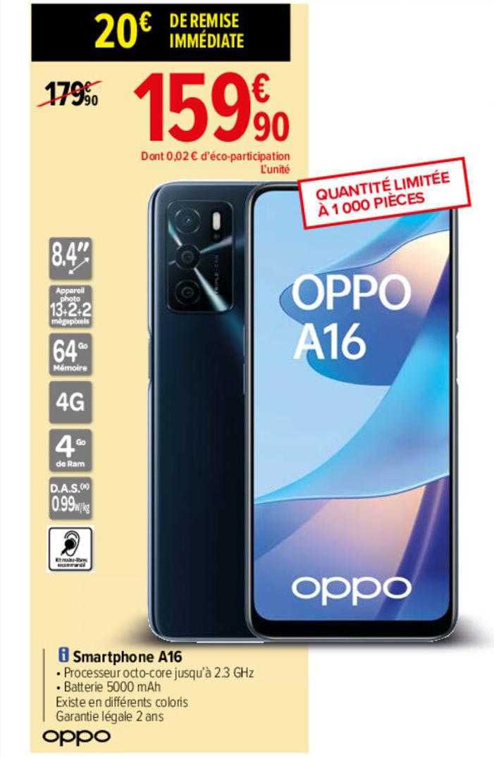 smartphone a16 oppo