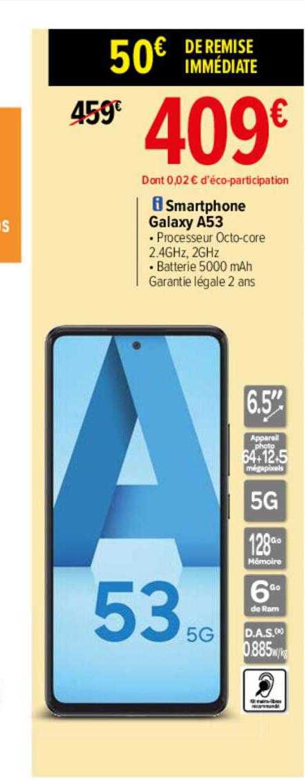 Smartphone Galaxy A53