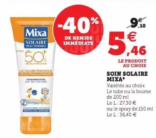 Soin Solaire Mixa