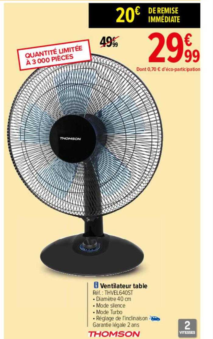 Ventilateur Table Thomson