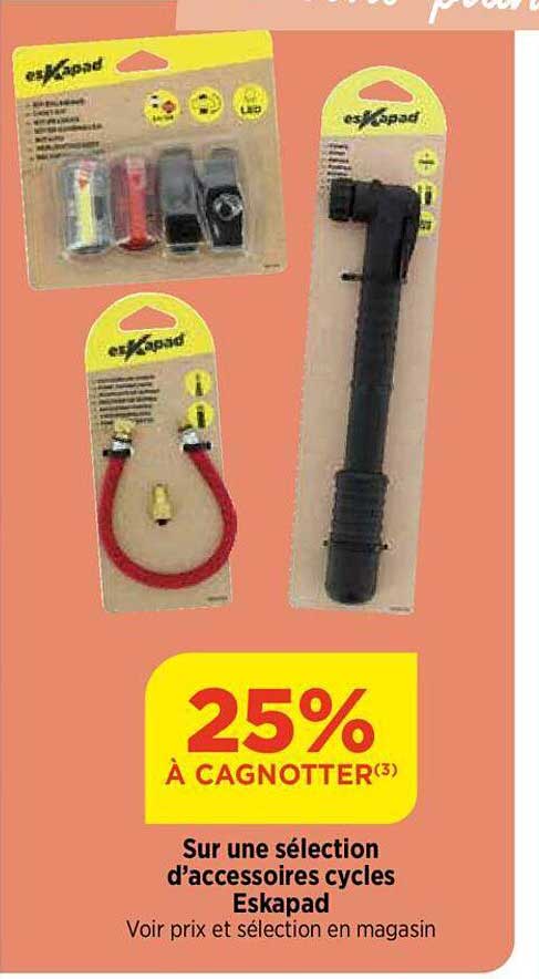 accessoires cycles eskapad