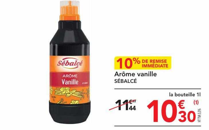 Arôme Vanille Sébalcé