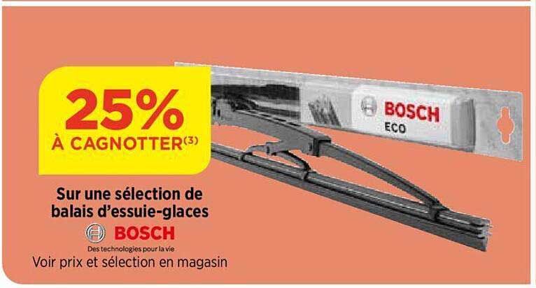 Balais D'essuie-glaces Bosch