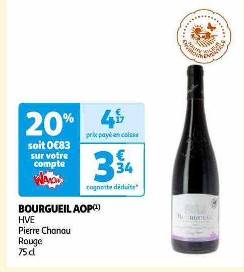 bourgueil aop hve pierre chanau rouge