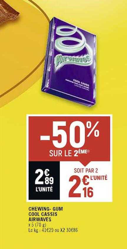 chewing-gum cool oasiis airwaves