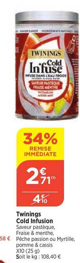 cold infusion twinings