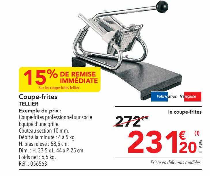 coupe-frites tellier