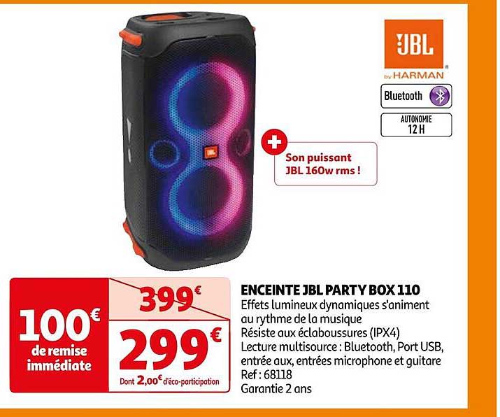 Enceinte Jbl Party Box 110