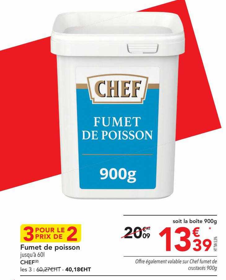 fumet de poisson chef