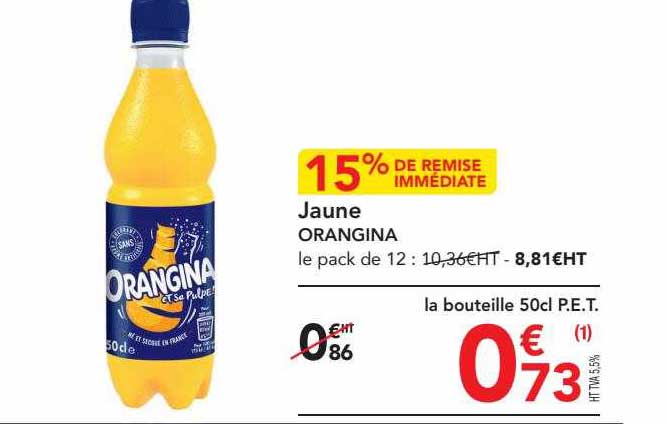 Jaune Orangina