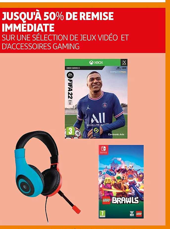 jeux vidéo et d'accessoires gaming