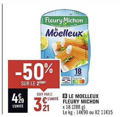 le moelleux fleury michon