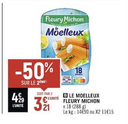 le moelleux fleury michon