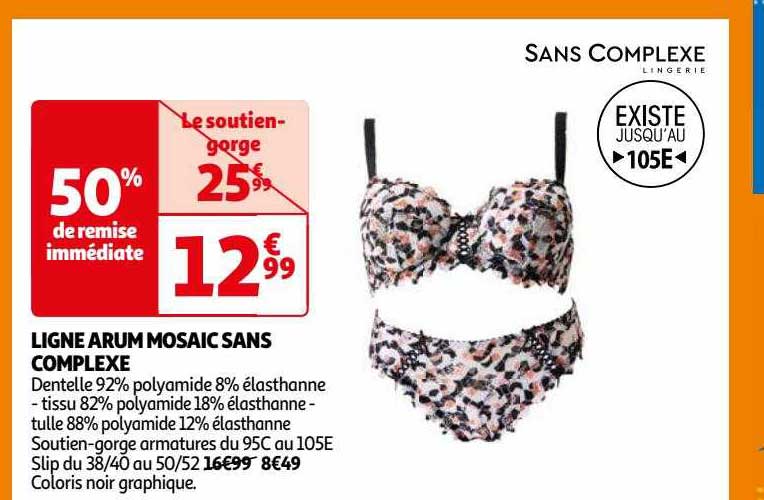 ligne arum mosaïc sans complexe